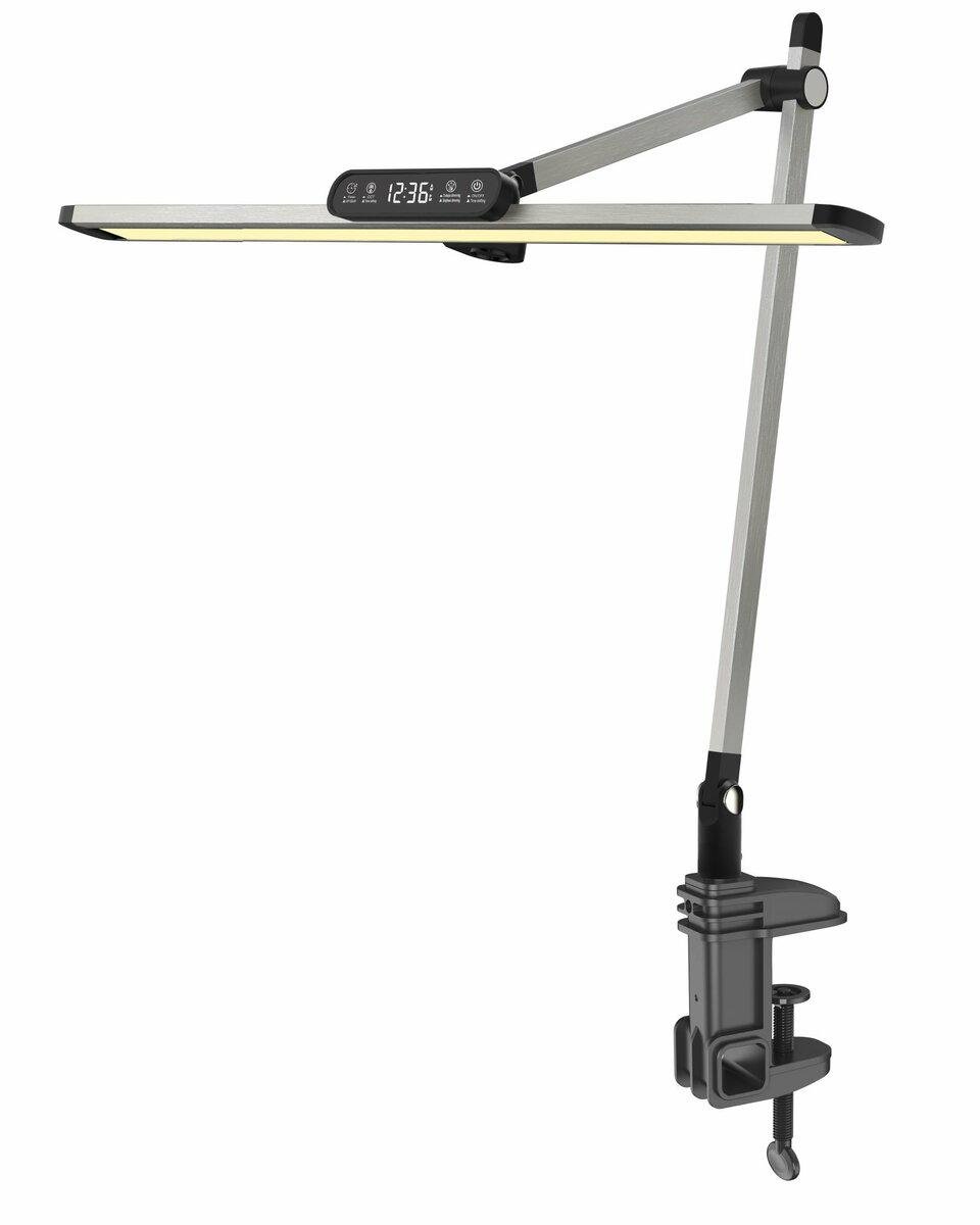 Настільна лампа світлодіодна Light House SRS-19754-D Срібний