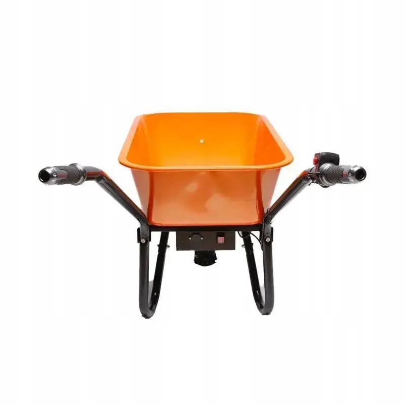 Тачка аккумуляторная с электроприводом Kraft&Dele KD3125 80 л 550 Вт 150 кг 24V Оранжевый Тачка аккумуляторная с электроприводом Kraft&Dele KD3125 80 л 550 Вт 150 кг 24V Оранжевый