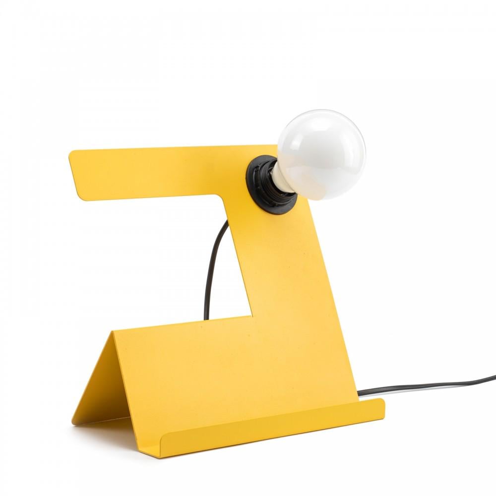Лампа настільна Sollux Incline Жовтий (TL-000665 M/YEL) - фото 1 Лампа настільна Sollux Incline Жовтий (TL-000665 M/YEL) - фото 1