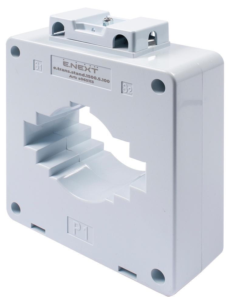 Трансформатор струму вимірювальний E.NEXT e.trans.stand.1500.5.100 1500/5A CL0.5 (s065113)