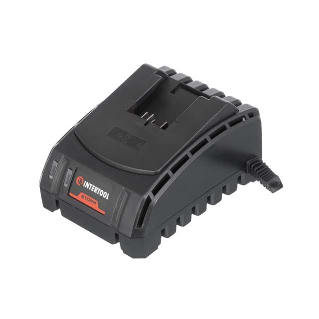 Пристрій зарядний для акумуляторів Intertool WT-0344 Li-ion 20 В струм заряду 2.0 А (129969)