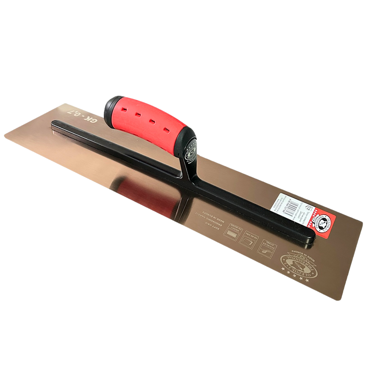 Терка гладкая Olejnik из нержавеющей стали 457x120x0,7 мм (127712457-MHW2K)