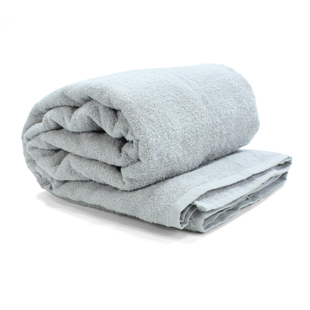 Простынь махровая 0020 150х200 см Серый (157634)