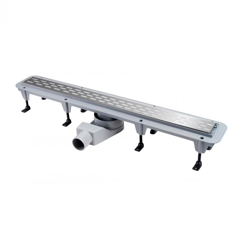 Душевой канал Waterway Stream с решеткой LINE 850 мм Серый (LM-WSB900001G2) Душевой канал Waterway Stream с решеткой LINE 850 мм Серый (LM-WSB900001G2)