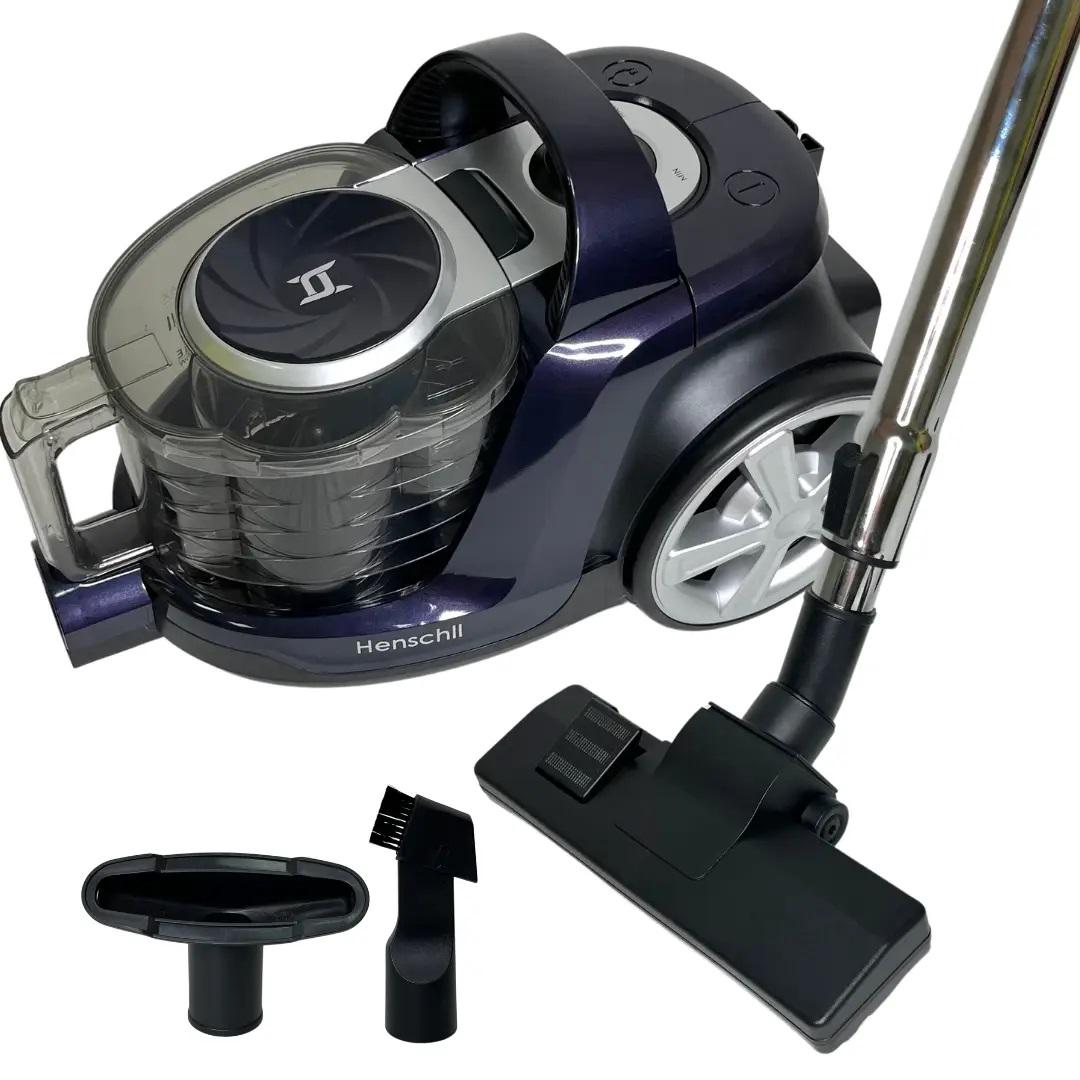 Пылесос циклонного типа Henschll XN-1989 с контейнером 3000 Вт Фиолетовый (XN-1989.2) - фото 8 Пылесос циклонного типа Henschll XN-1989 с контейнером 3000 Вт Фиолетовый (XN-1989.2) - фото 8