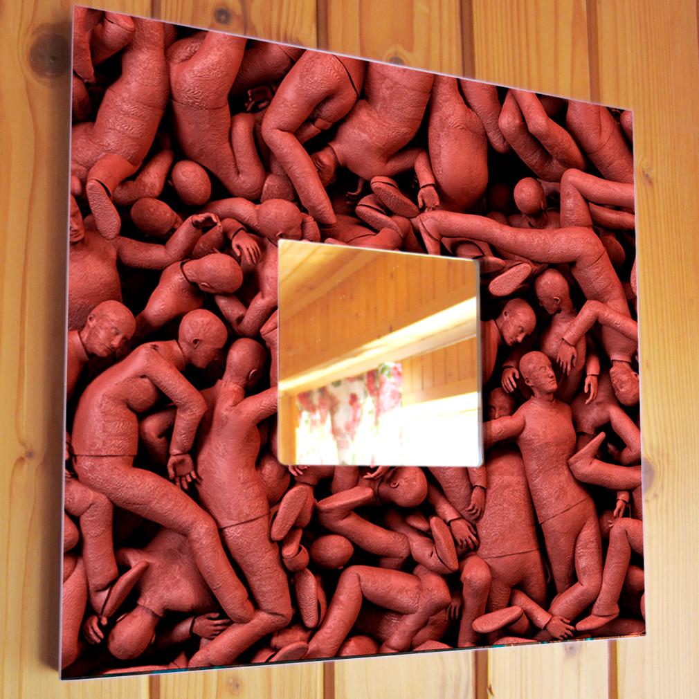 Зеркало декоративное Абстракция 260х260 мм (M03601) Зеркало декоративное Абстракция 260х260 мм (M03601)