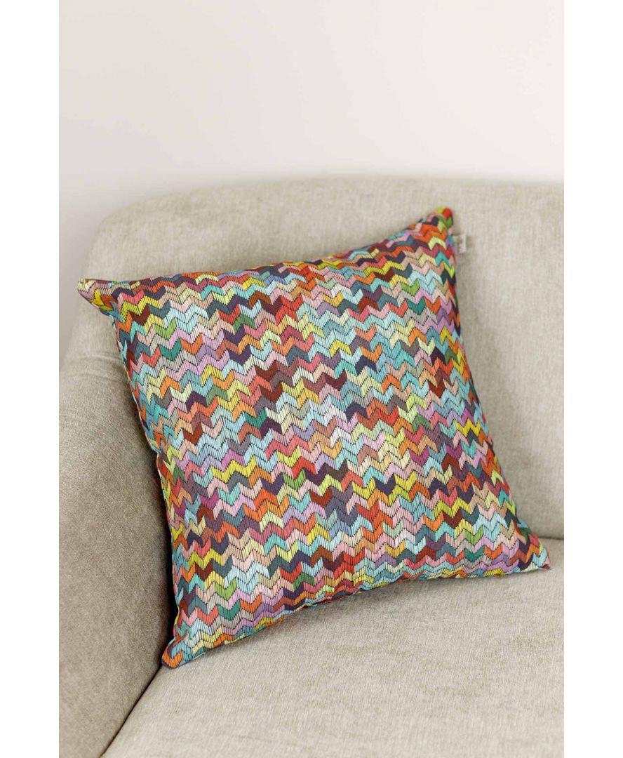 Наволочка декоративная MixPrint 504 зигзаг 45х45 см (029836)