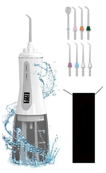 Іригатор для ротової порожнини портативний Oral Irrigator Waterproof IPX7 Білий