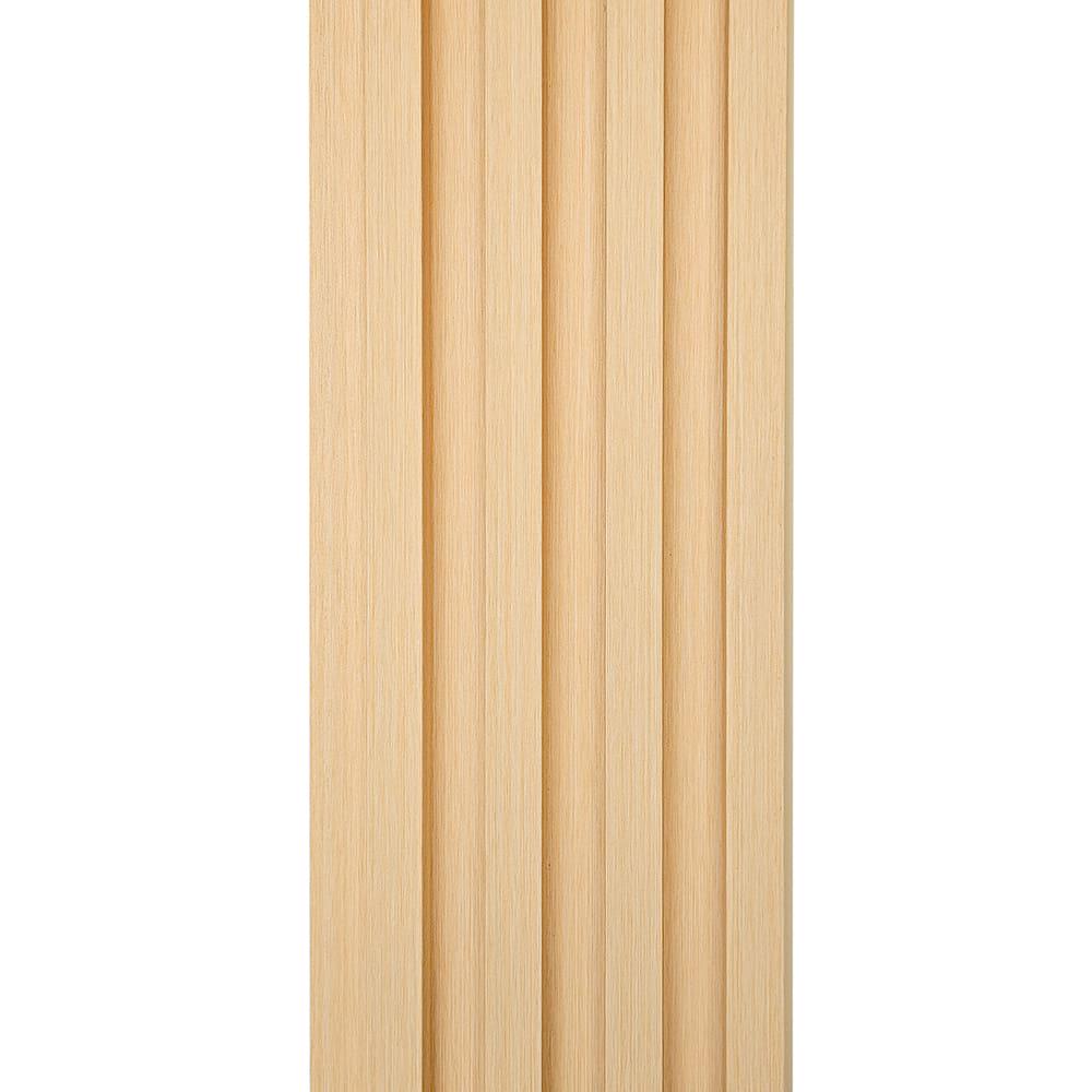 Декоративная стеновая рейка Sticker Wall WPC 165x3000x23 мм Светлое дерево (33499833) Декоративная стеновая рейка Sticker Wall WPC 165x3000x23 мм Светлое дерево (33499833)