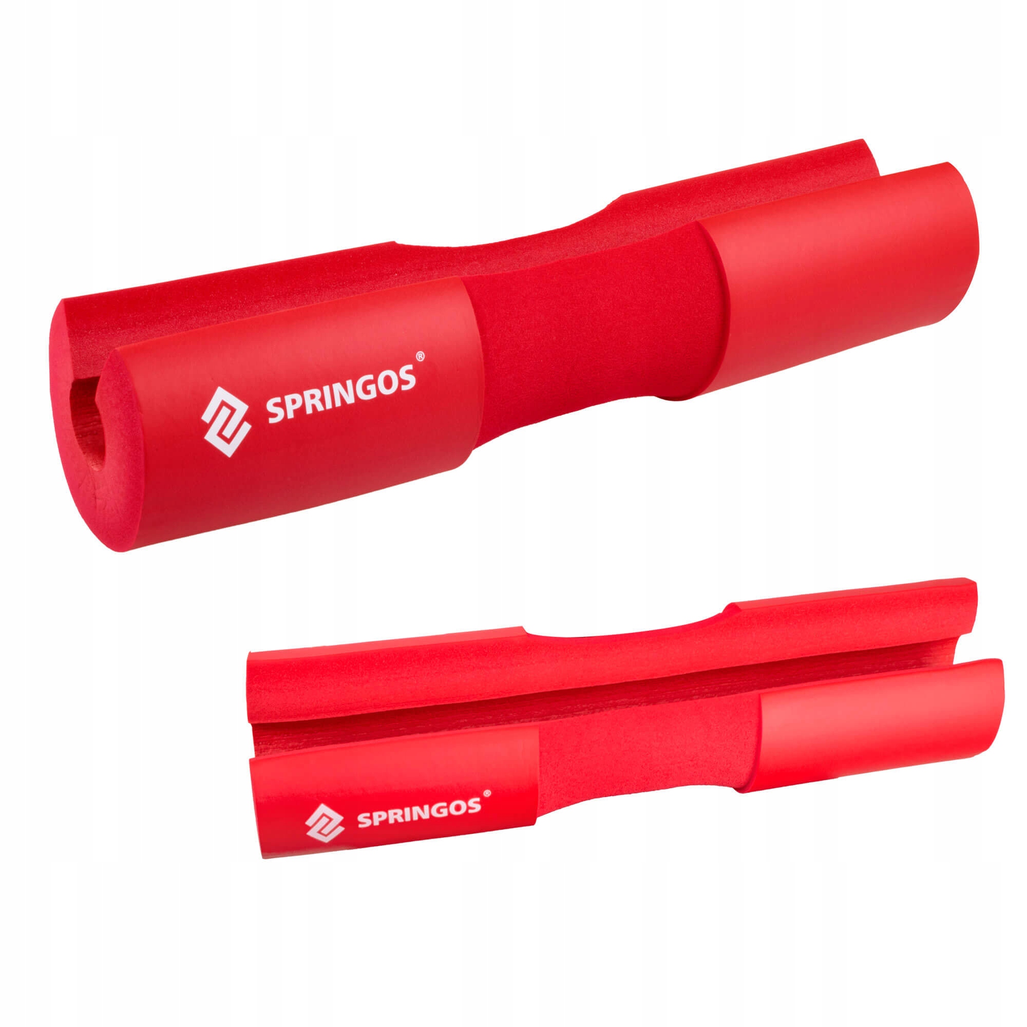 Накладка на гриф Springos Barbell Pad Red (FA0206) - фото 5