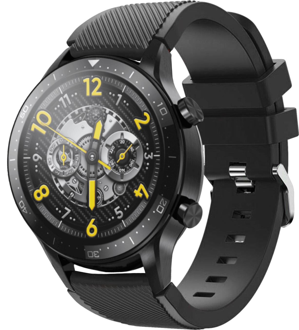 Ремешок Cross для Realme Watch S Pro 22 мм Black (22589-2B)