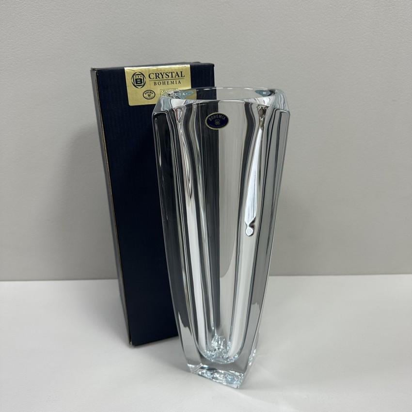 Ваза стеклянная Bohemia Arezzo b8KG17-99S76 h 33 см