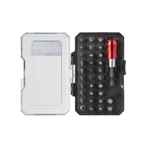 Насадки с держателем Intertool 33 ед. (000043705) - фото 2 Насадки с держателем Intertool 33 ед. (000043705) - фото 2