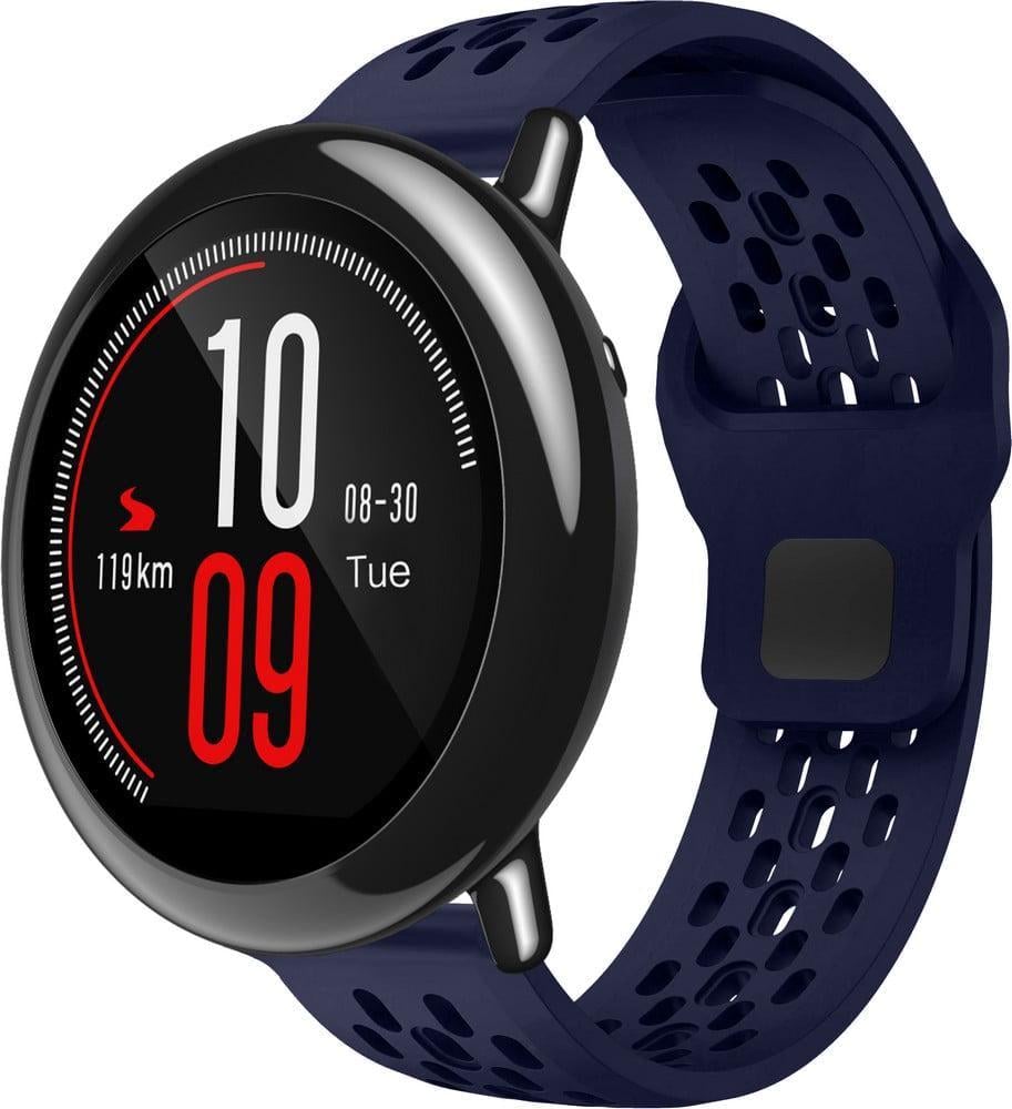 Ремінець силіконовий Liveunic для Amazfit Pace Sport Midnight Blue (41976-4D) Ремінець силіконовий Liveunic для Amazfit Pace Sport Midnight Blue (41976-4D)