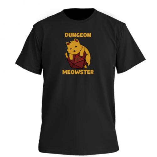 Футболка мужская Owi Premium Dungeon Meowster XL Черный (15010751-2-107321-XL)
