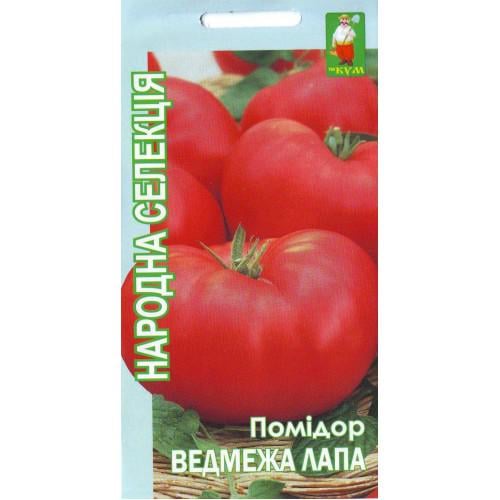 Семена Кум Народная Селекция помидор Медвежья лапа 30 шт. высокорослый/крупноплодный/красный салатный Семена Кум Народная Селекция помидор Медвежья лапа 30 шт. высокорослый/крупноплодный/красный салатный