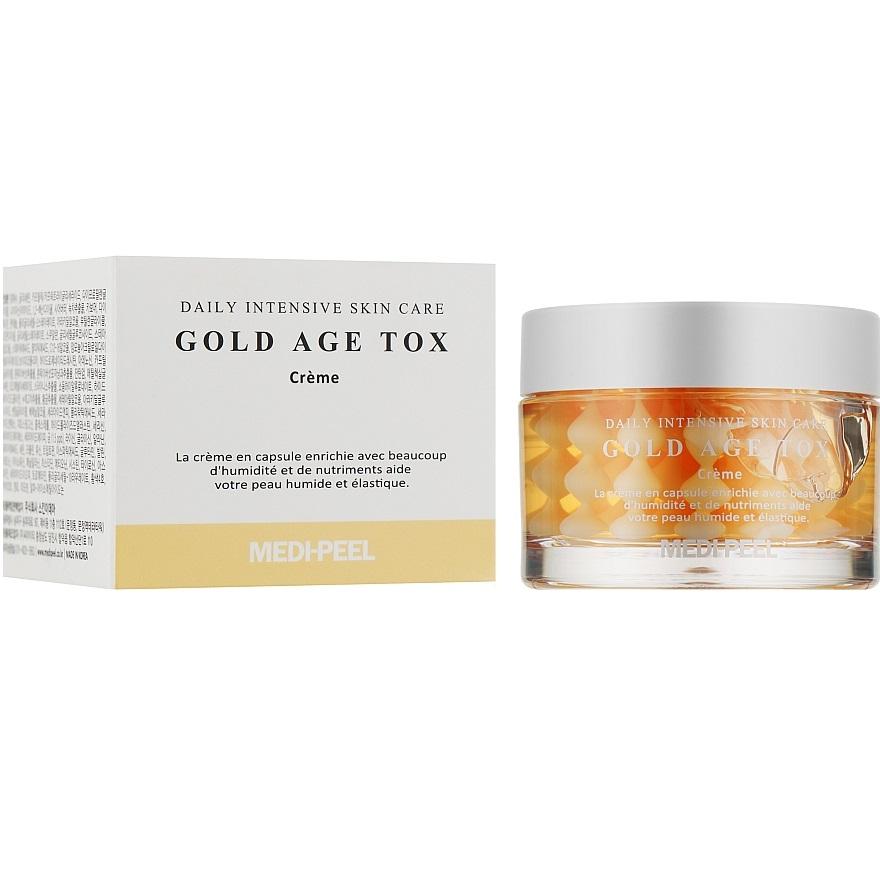 Крем антивозрастной ночной Medi Peel Gold Age Tox с питательными капсулами 50 мл (637_1499)