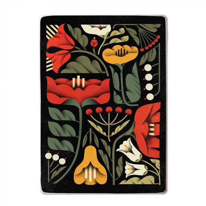 Постер деревянный на стену Расцвет души А4 (AA-0164546)