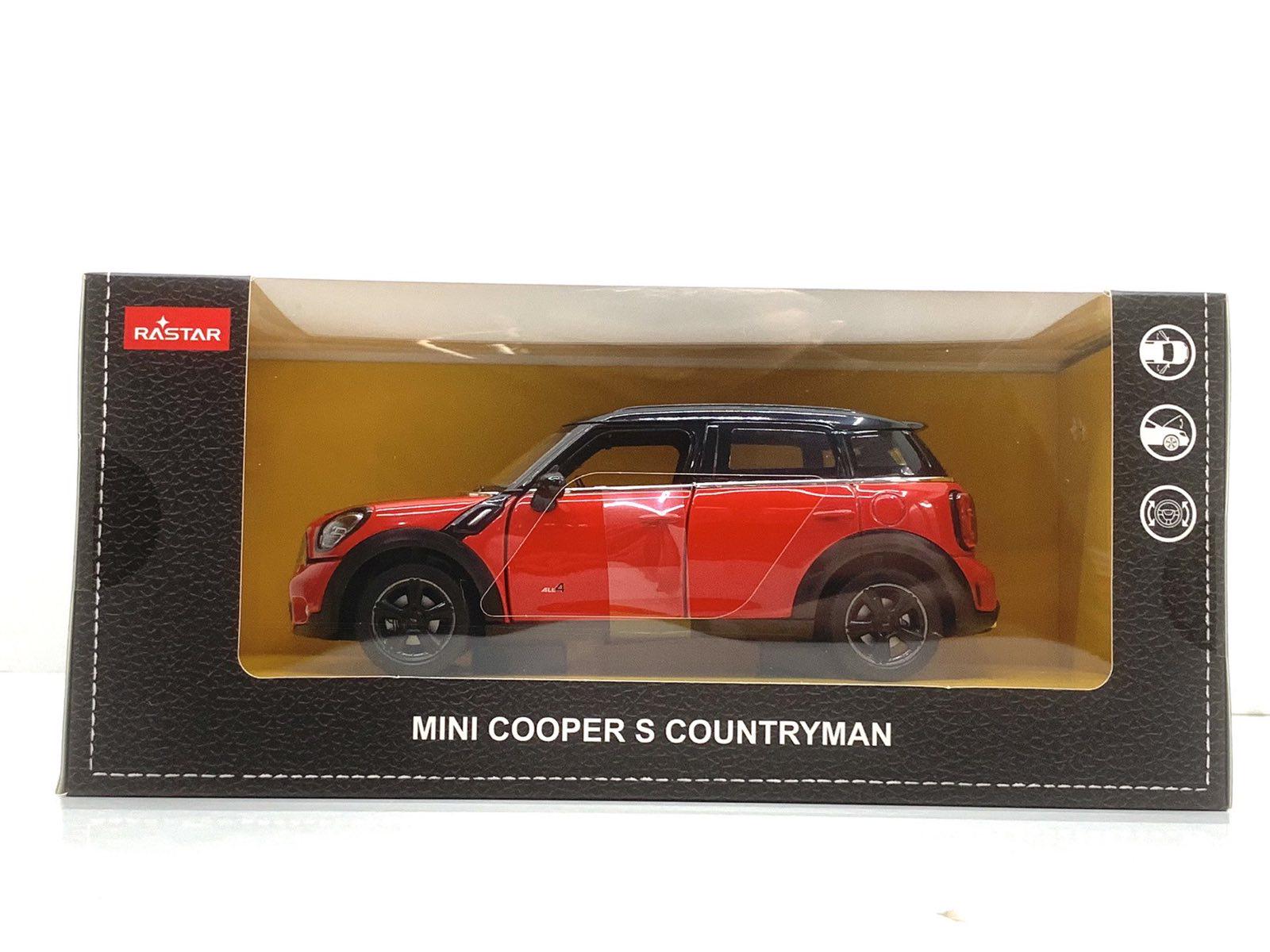 Машина Rastar Mini Cooper 1:24 Червоний (56400) - фото 2