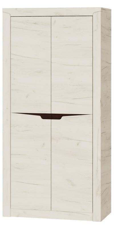Шкаф распашной Еверест Либерти-1000 Крафт белый