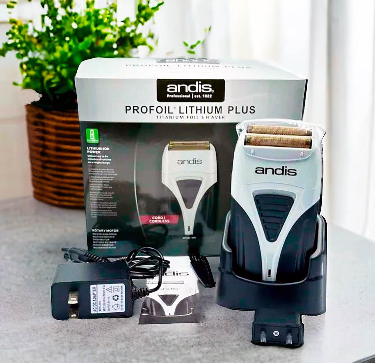 Электробритва Andis Profoil Lithium Plus Shaver TS-2 (2135281402) - фото 4 Электробритва Andis Profoil Lithium Plus Shaver TS-2 (2135281402) - фото 4