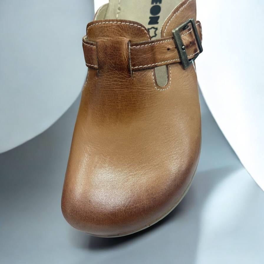 Сабо чоловічі Leon натуральна шкіра із затемненням р. 46 коричневий (26526312) - фото 7 Сабо чоловічі Leon натуральна шкіра із затемненням р. 46 коричневий (26526312) - фото 7