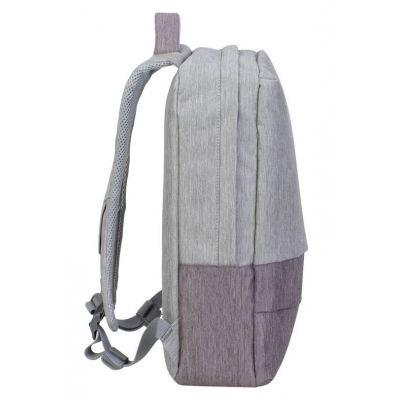 Рюкзак для ноутбука RivaCase 7562 anti-theft 15,6" Grey/Mocha (7562Grey/Mocha) - фото 4 Рюкзак для ноутбука RivaCase 7562 anti-theft 15,6" Grey/Mocha (7562Grey/Mocha) - фото 4