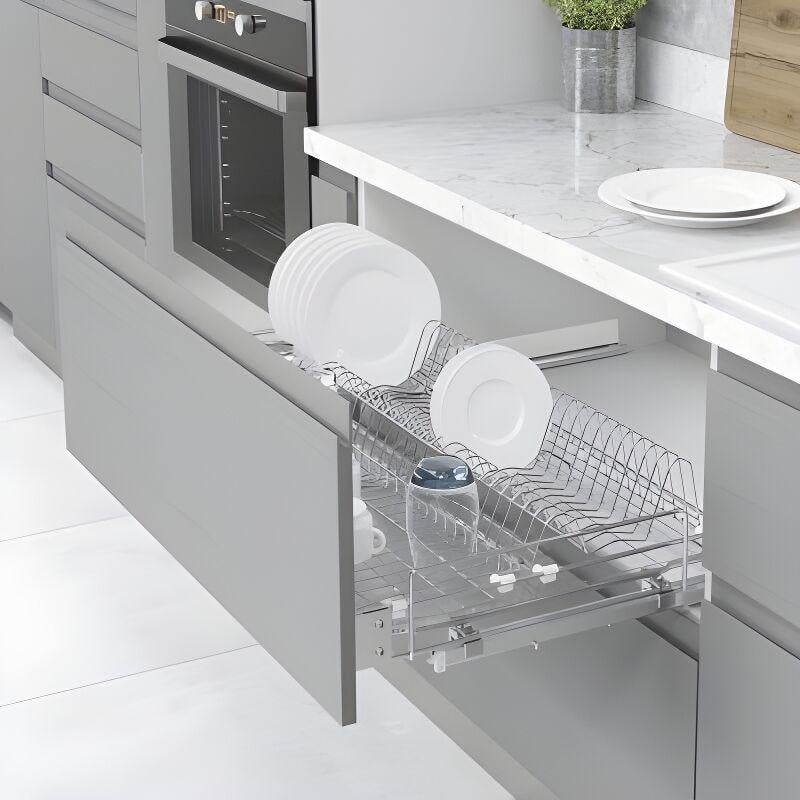 Сушка выдвижная Blum Starax 600 на тандемах 560-680x520x185 мм Хром