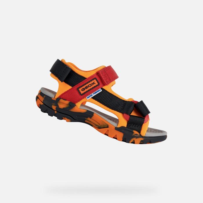 Сандалии Geox Borealis р. EUR 30 Orange/Red (14027757) - фото 10