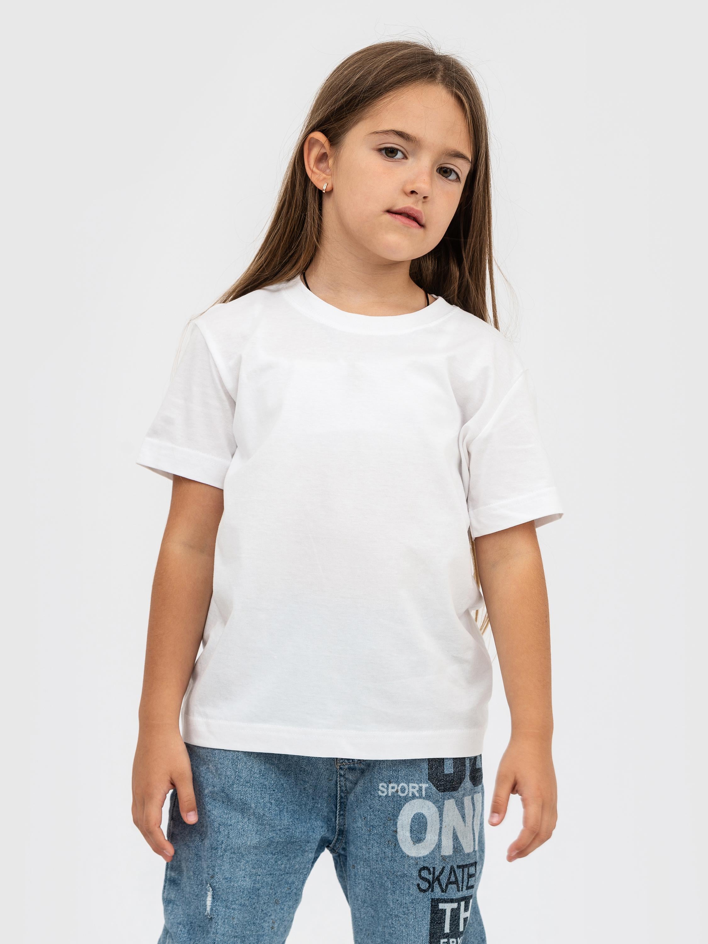 Футболка детская для девочек базовая Stedman Classic-T Kids XS Белый (ST2200W-White)