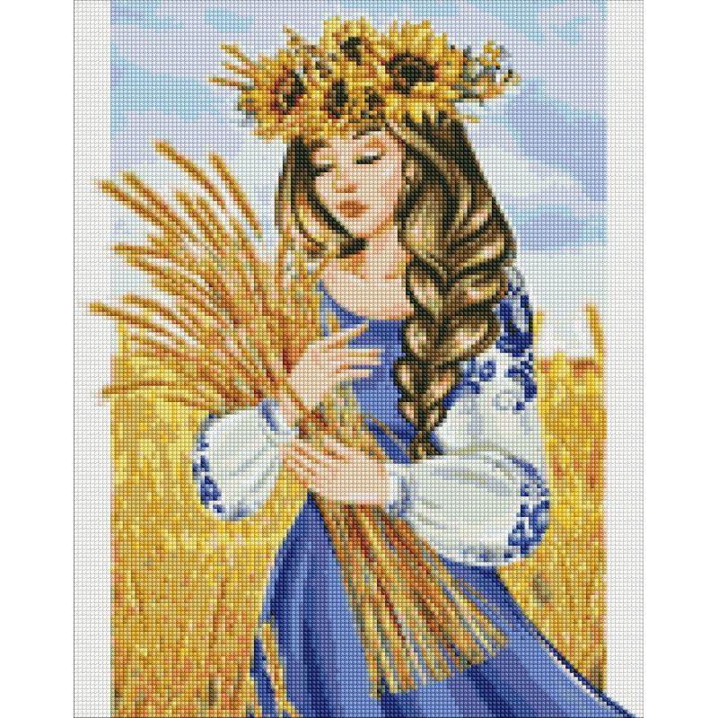 Алмазная мозаика Идейка Моя родная земля 40x50 см (AMO7399)