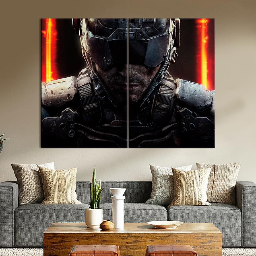 Настенний декор Крутая компьютерная игра Call of Duty: Black Ops III 71x51 см (A161-2)