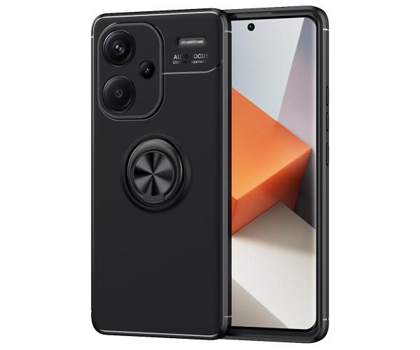 Чехол Auto Focus 360 Rotating Ring для Xiaomi Redmi Note 13 Pro Plus 5G Черный