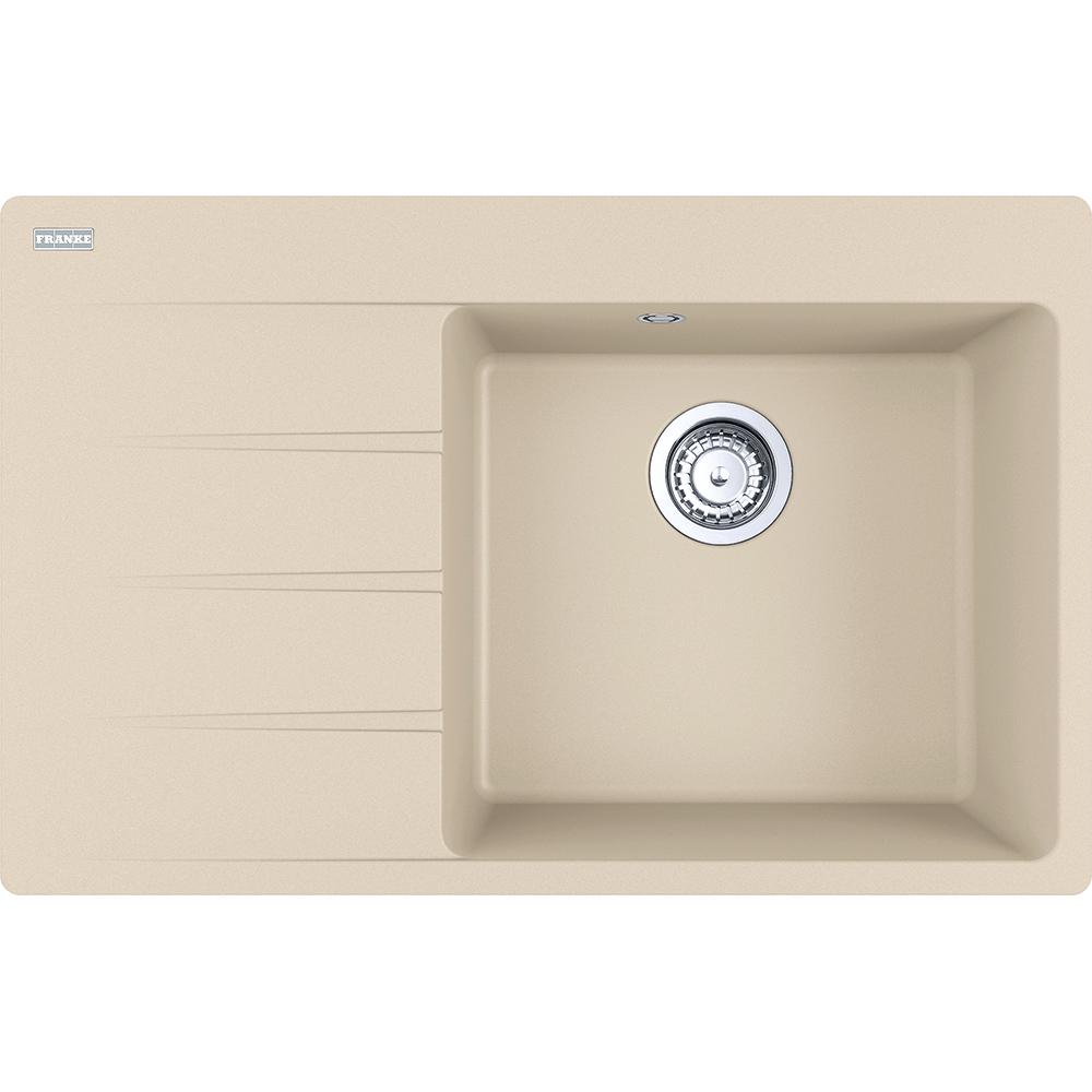 Кухонная мойка Franke Centro CNG 611-78 TL гранитная врезная крыло слева Бежевый (114.0630.467)
