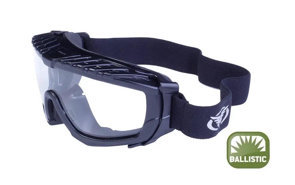 Окуляри захисні Global Vision Ballistech-1 Anti-Fog із ущільнювачем Прозорий - фото 2 Окуляри захисні Global Vision Ballistech-1 Anti-Fog із ущільнювачем Прозорий - фото 2