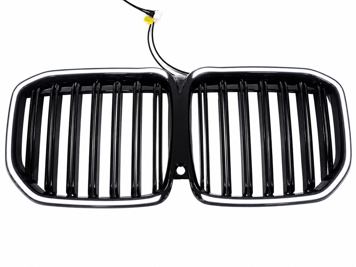 Ноздри M-Look LED GBT для BMW X7 G07 2019- гг. abs-пластик Черный (190171)