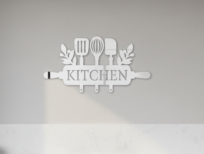 Зеркальный декор кухонный DFA Kitchen для стен и мебели Серебряный (YA00045-S)