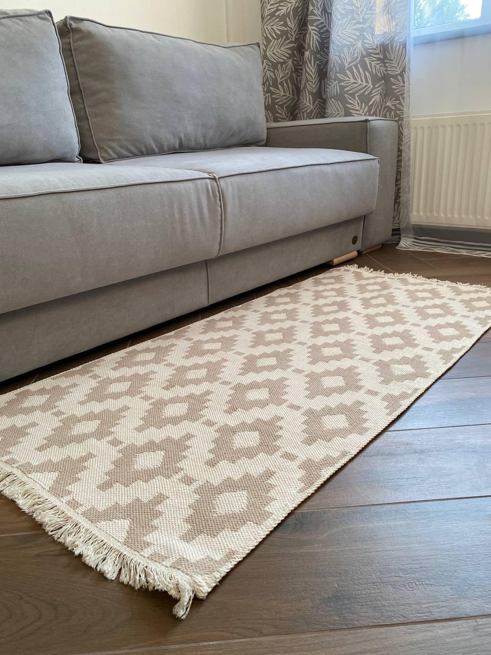 Ковер Canary Carpet Kara 136 80х200 см Cream/Beige (13486748) - фото 5 Ковер Canary Carpet Kara 136 80х200 см Cream/Beige (13486748) - фото 5