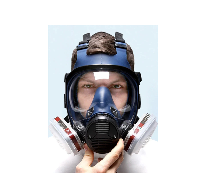 Респиратор с карбоновыми фильтрами 7в1 (P-2158)