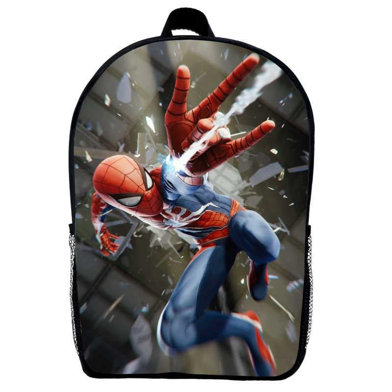 Школьный рюкзак детский Spidermen 025 29х21х9 см 5 л Черный (2199354048)