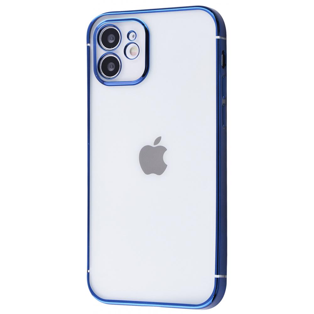 Чехол BaSEus Shining case Anti-Fall для iPhone 12 Navy Blue с рисунком