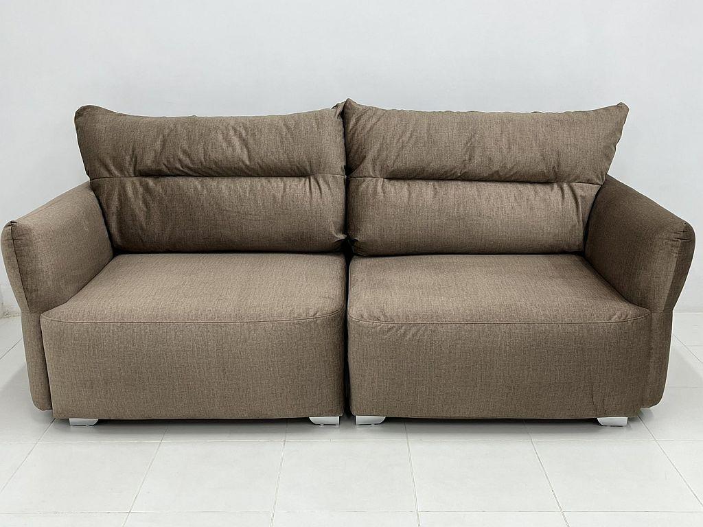 Диван розкладний у вітальню/спальню Нью-Йорк Вуді дерево/ламінована ДСП/тканина Коричневий - фото 3 Диван розкладний у вітальню/спальню Нью-Йорк Вуді дерево/ламінована ДСП/тканина Коричневий - фото 3