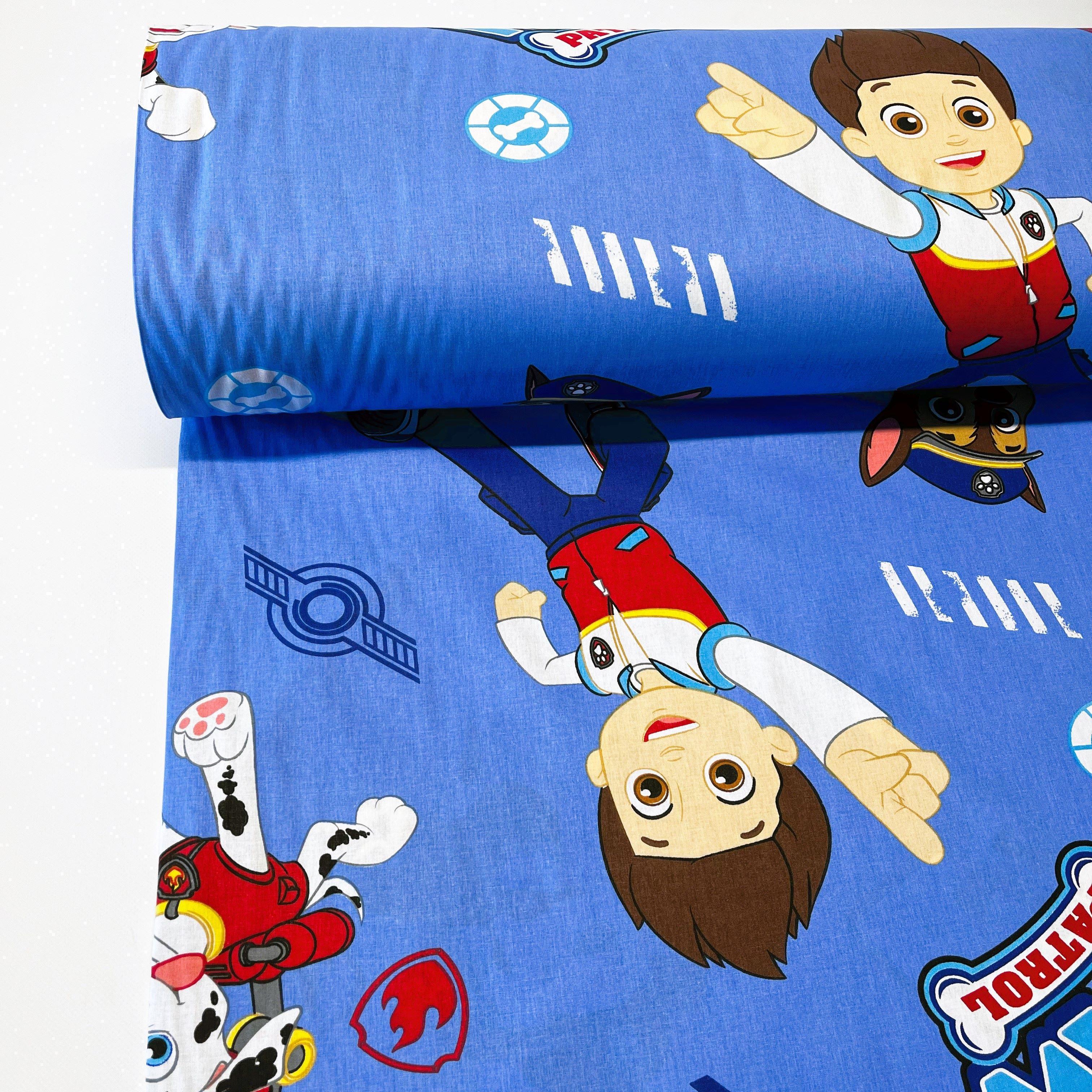 Ткань для постельного белья ранфорс Собачий патруль 240 см (G-12910/2 01660)