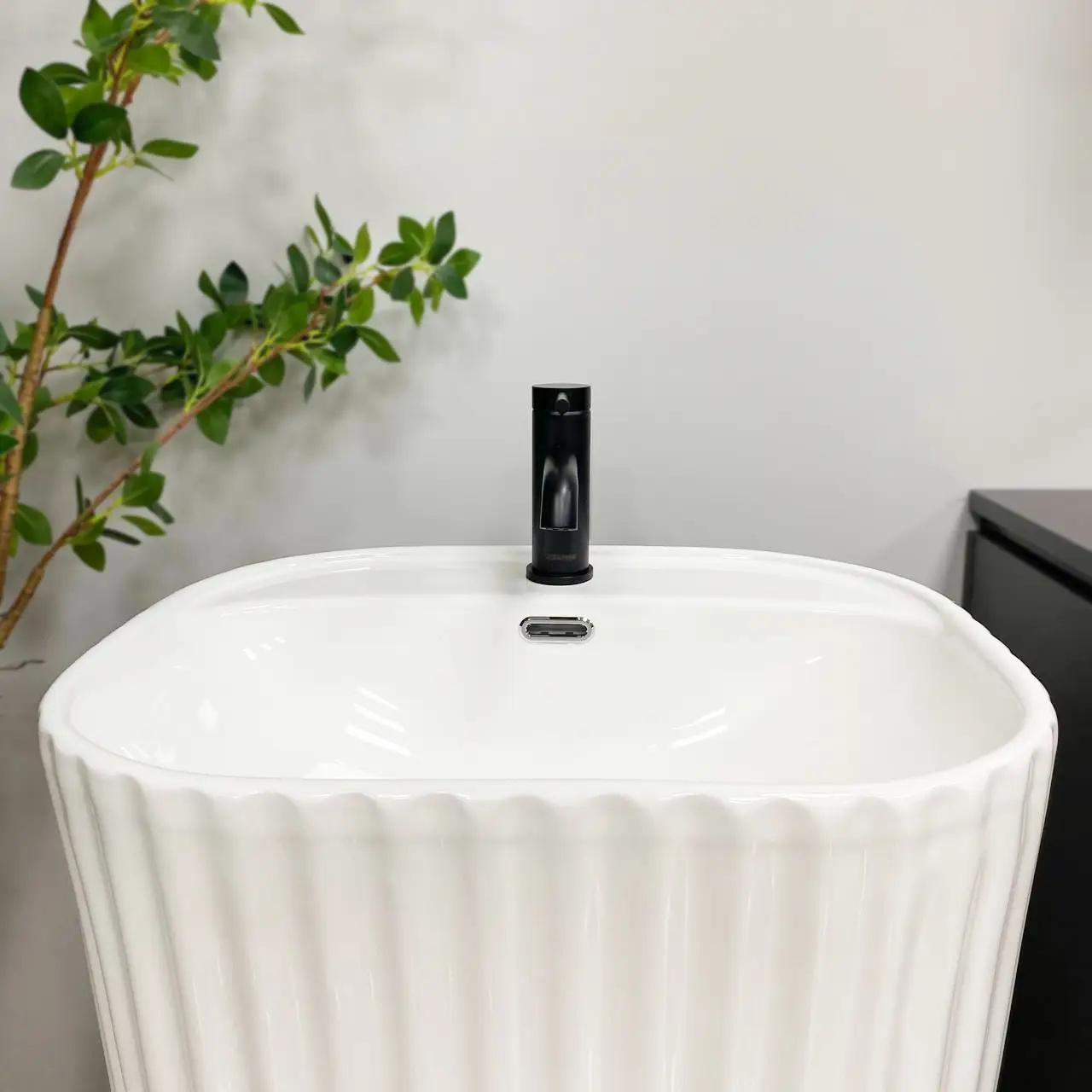 Умывальник напольный VBI Tarsia прямоугольный 460x540 мм Белый (RM-VBI-019008) - фото 4 Умывальник напольный VBI Tarsia прямоугольный 460x540 мм Белый (RM-VBI-019008) - фото 4