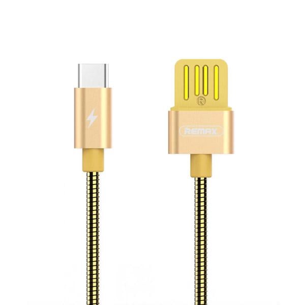 Кабель Remax RC-080a USB Type-C Serpent 1 м Золотий (6954851276159) - фото 1 Кабель Remax RC-080a USB Type-C Serpent 1 м Золотий (6954851276159) - фото 1