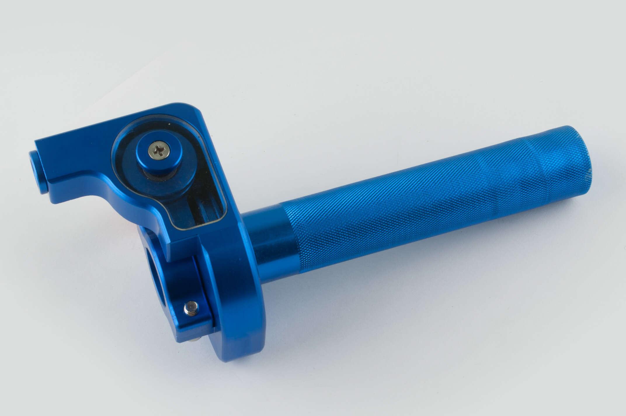 Ручка газа короткоходная тюнинг Синий (R-1097)