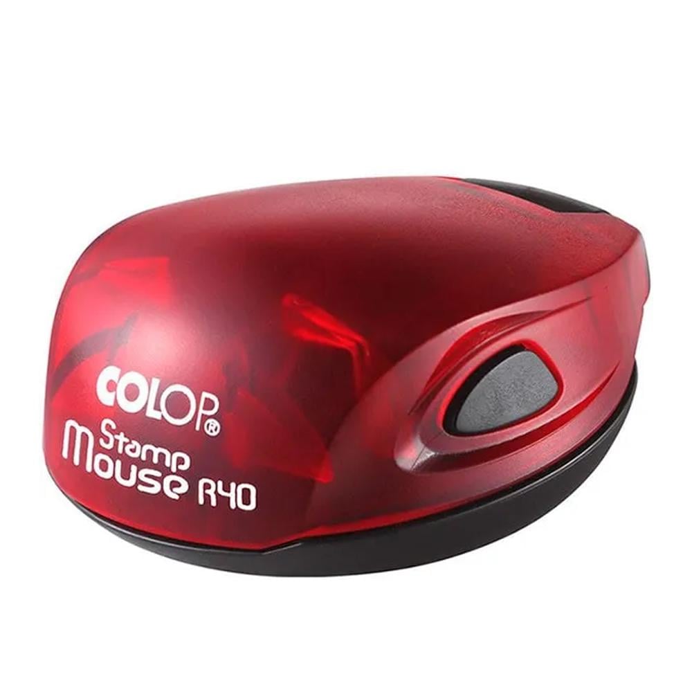 Оснастка для круглой печати Colop карманная Красный (Stamp Mouse R40ruby) Оснастка для круглой печати Colop карманная Красный (Stamp Mouse R40ruby)