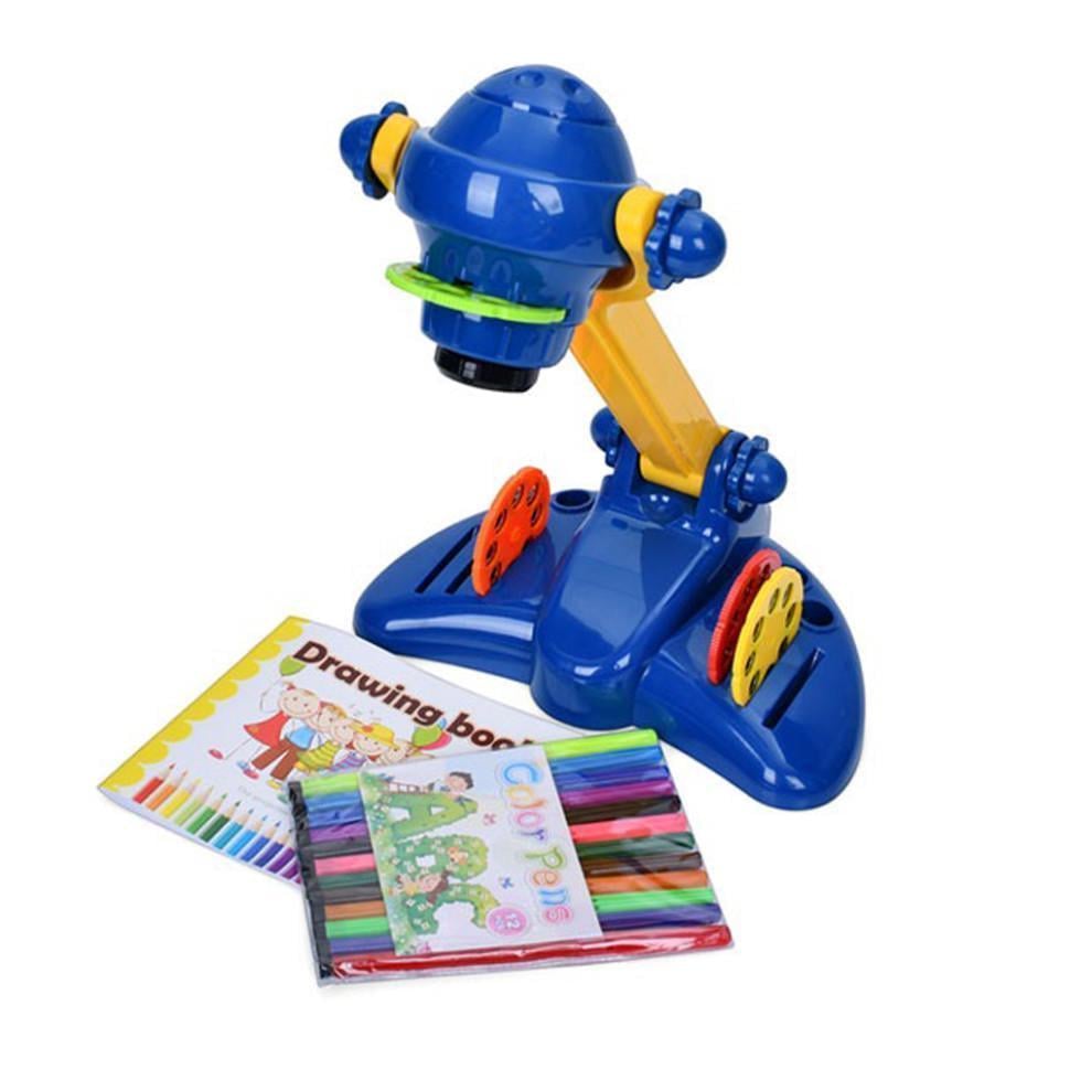 Проектор для рисования Bambi 34 см 4 диска 32 изображения от 3 лет Синий (RN-250-N-1145)