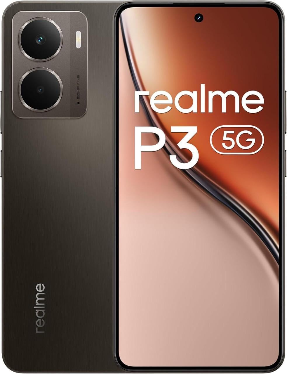 Смартфон Realme P3 5G 8/256 Гб Global Version NFC Comet Grey (3030137701)