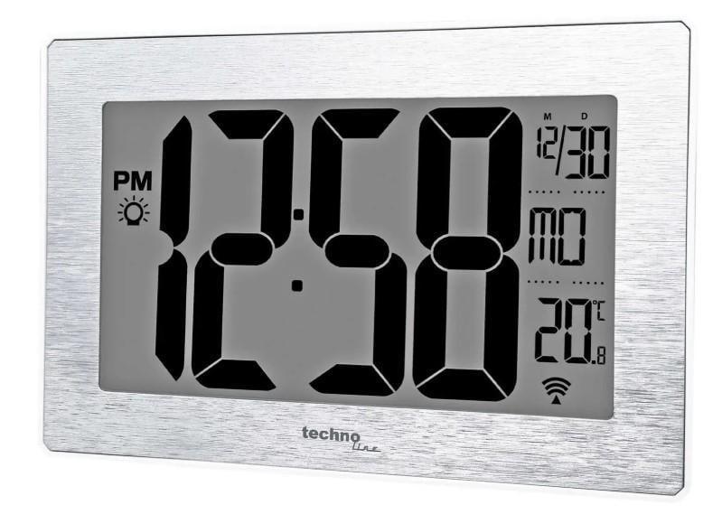 Часы настенные Technoline WS8019 Silver (WS8019) Часы настенные Technoline WS8019 Silver (WS8019)